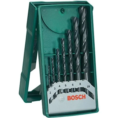 Imagen de Bosch Mini X Line con 7 brocas (para Metal, Ø 2 10 mm, Accessorios Taladradora)