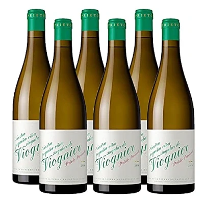 Imagen de Vino Blanco Viognier de 75 cl D.O. Castilla Leon Bodegas Prieto Pariente (Pack 6 botellas)
