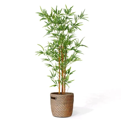 Imagen de IDMarket Bambú artificial (altura 150 cm)