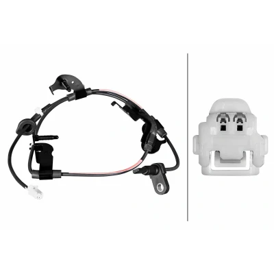 Imagen de HELLA 6PU 358 217 531 Sensor de ABS con pinza/grapa Hall 2 966