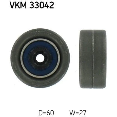 Imagen de SKF VKM 33042 Polea Tensora PEUGEOT: 206 Hatchback, Partner I Furgón, 306 CITROËN: Berlingo / First Xsara Hatchback