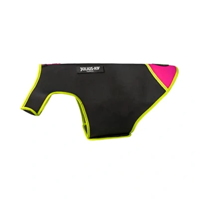 Imagen de Julius K9 Chaqueta de neopreno para perro IDC, Talla XL, Negro/Rosa