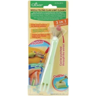 Imagen de Clover Felting Needle Claw &amp; Mat Cleaner