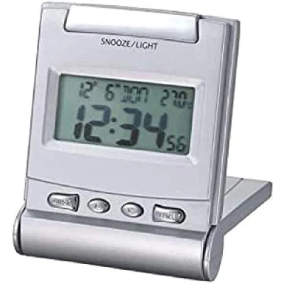 Imagen de Proficell Reloj despertador digital para viaje gris