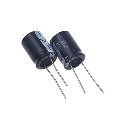 Imagen de 5 condensadores electrolíticos 400V33UF 16x22mm 33UF 400V