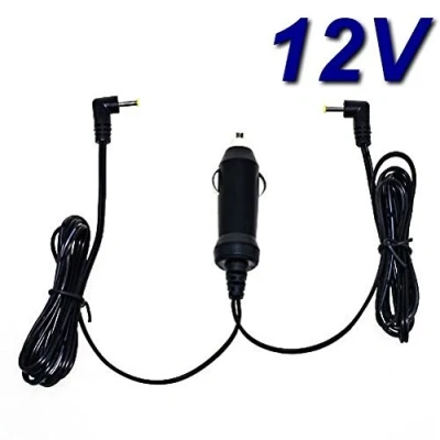 Imagen de Top CHARGEUR * Cargador Coche Mechero con 2 Salidas 12V Reemplazo Recambio Reproductor DVD Portátil NEVIR NVR 2775 PDCU 2775DVD