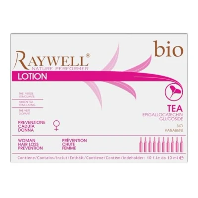 Imagen de RAYWELL Ampollas de prevención caída mujer 10 x ml