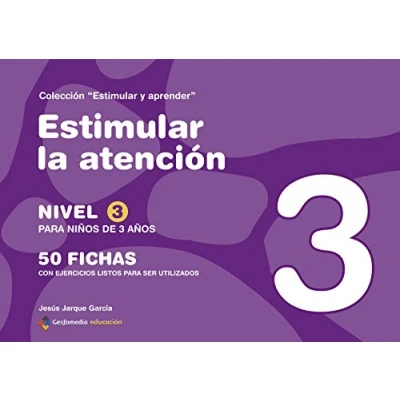 Imagen de Estimular La Atención. Nivel 3. Para Niños De 3 Años Edición Color (SIN COLECCION)