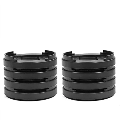 Imagen de Estink Elevador de Muebles, 8Pcs Mesa, Cama Ajustable, Fondo Antideslizante, Diseño Tragamonedas Múltiple, Adaptarse a la Mayoría Las Patas Cama, Sillas, Sofá(Negro)
