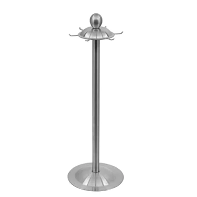 Imagen de Fulusor Utensilios de cocina soporte giratorio acero inoxidable 6 suspensiones