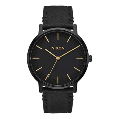 Imagen de Nixon Reloj Analógico para Unisex de Cuarzo con Correa en Cuero A1058 1031 00