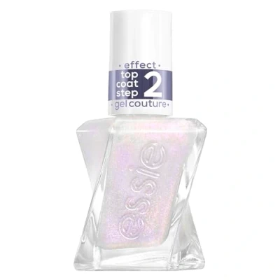 Imagen de Essie Esmalte de uñas larga duración con acabado brillante, manicura sin rayos UV, gel Couture no 563 Blushed Metal, 13.5 ml