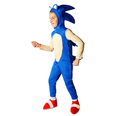 Imagen de CIAO, para niños, Compatible Costume Sonic The Hedgehog (110 cm) (11178.5 7)