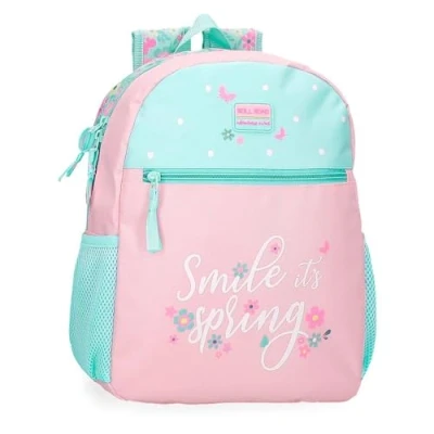 Imagen de Roll Road Spring Dream Mochila Escolar Multicolor 27x33x11 cms Poliéster