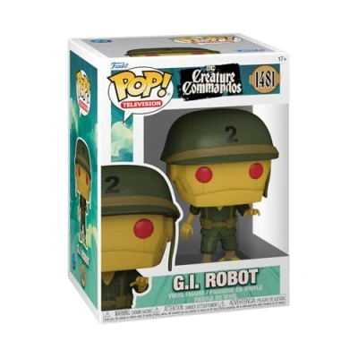 Imagen de Funko Pop! TV: CC G.I Robot. Robot DC Comics Figura de Vinilo Coleccionable Idea Regalo Mercancia Oficial Juguetes para Niños y Adultos Comic Books Fans