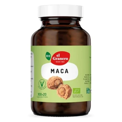 Imagen de El Granero Integral Maca Bio, Complemento Alimenticio a Base de 120 Cápsulas
