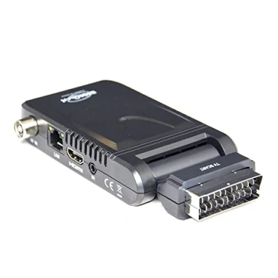 Imagen de Digiquest Decodificador Digitale INVISIBILE, Mediaplayer, Negro, DVBT2, HEVC H 265