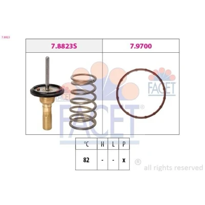 Imagen de Termostato, refrigerante FACET 7.8823