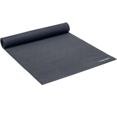 Imagen de TechFit Esterilla Fitness Antideslizante Gruesa para Bicicleta Estática, Máquina Spinning, Cinta de Correr Fitness, Esteras Ejercicio en PVC Protectores Suelo 173 x 61 0,6 cm