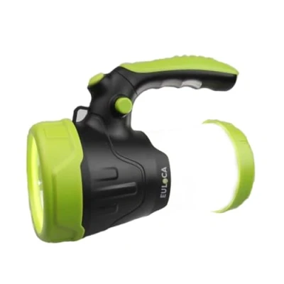 Imagen de EULOCAlinterna de Camping Recargable LED Regarcable con 3 Modos, Impermeable Portátil, CREE USB 4400mAh, Farol Adecuada para Actividades Exteriores