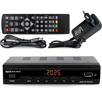 Imagen de Strom 504 Decodificador Digital Terrestre TDT / DVB T2 Full HD HDMI Receptor TV USB H.265 HEVC Television 4K