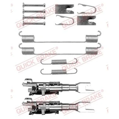 Imagen de QUICK BRAKE 105 0883S Juego de accesorios, zapatas freno OPEL: Corsa E Hatchback, D Astra H GTC, FIAT: Fiorino MPV