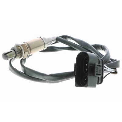 Imagen de VEMO Original Quality V10 76 0014 Sonda lambda delante del catalizador M18 x 1,5 de regulación, Rosca engrasada negro 4 en forma d