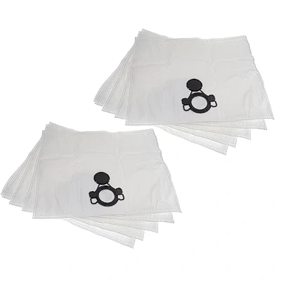 Imagen de vhbw 10x bolsa compatible con Mirka 415, 915 M, L aspiradora vellón micro, 27 cm x 21,5 blanco