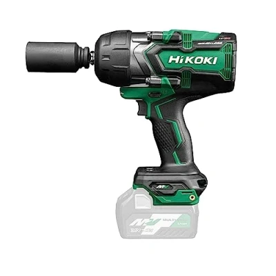 Imagen de HIKOKI WR36DE Llave de impacto con batería (36 V, ion litio, sin escobillas, par fijo 770 Nm, portaherramientas: cuadrado exterior 1/2 pulgadas, tornillos impacto, en caja)