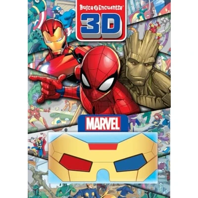 Imagen de BUSCA Y ENCUENTRA 3D MARVEL