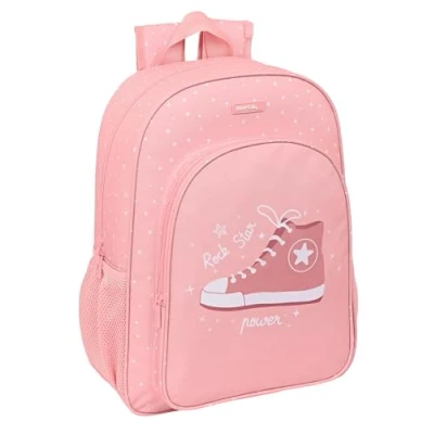 Imagen de Safta SNEAKER Mochila Escolar Niño, Infantil, Adaptable a Carro, Ideal para Niños en Edad Escolar, Cómoda y Versátil, Calidad Resistencia, 33x14x42 cm, Color