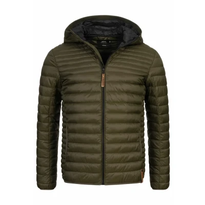 Imagen de Indicode Jeans Bowers Chaqueta de entretiempo, Hombre, Talla: Medium, Army