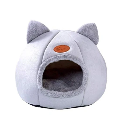 Imagen de Queta Camas para Gatos,Casa Gatos Interior, Nido de Mascotas,Cama Cueva con Cojines extraíbles y Lavables,Se Puede Utilizar hámster, Conejo, Perrito,Conejillo Indias,Gato bebé