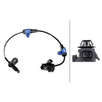 Imagen de HELLA 6PU 358 217 551 Sensor de ABS con pinza/grapa Hall 2 498 HONDA: CR V 4