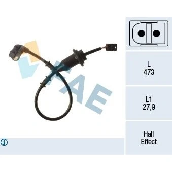 Imagen de Sensor, revoluciones de rueda FAE 78490