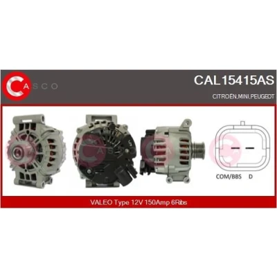Imagen de CASCO CAL10203AS Alternador 12V 70A FORD: FIESTA 4, KA Hatchback