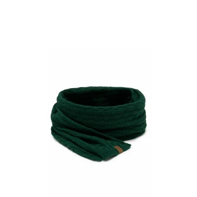 Imagen de Vivisence Bufanda Elegante Para Mujeres De Corte Clásico Y Ajuste Perfecto Hecha Hilo Cálido Ideal Los Días Fríos Diseñada Proteger Del Viento El Frío, Verde,Talla Única