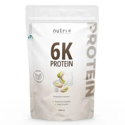 Imagen de Nutri + Proteína en Polvo Pistacho 1 kg Batido proteico con 76% de Proteínas vegan Protein Powder Aminoácidos Suplemento para Construcción muscular