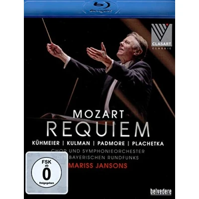 Imagen de Mozart, W.A.: Requiem (Kühmeier, Kulman, Padmore, Plachetka, Bavarian Radio Chorus and Symphony, Jansons) [Blu ray]