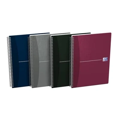 Imagen de Oxford 400090614 Office Essentials Libreta encuadernada B5 180 páginas punto 5 mm colores aleatorios