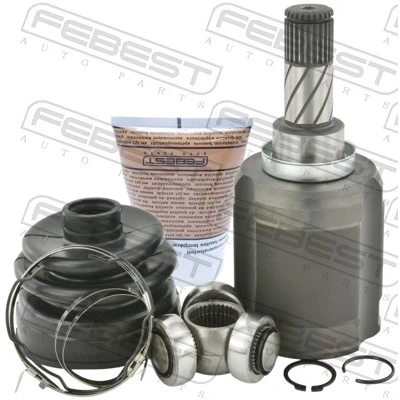 Imagen de FEBEST 0211 J10F6LH Junta Homocinética Eje delantero, izquierda, lado de engranaje NISSAN: Qashqai / Qashqai+2 I, I Van