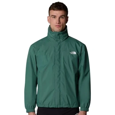 Imagen de THE NORTH FACE Chaqueta Resolve para Hombre de Senderismo Impermeable y Transpirable Duck Green, L
