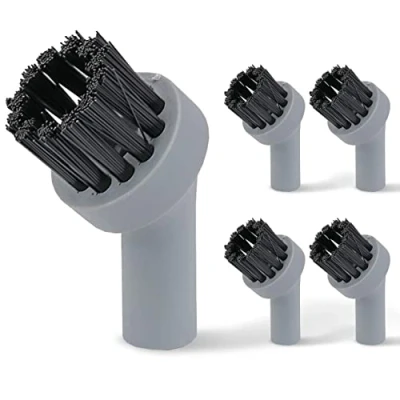 Imagen de LEBENLANG Limpiador a Vapor de Mano 5x accesorio cepillo nylon para LBR9727