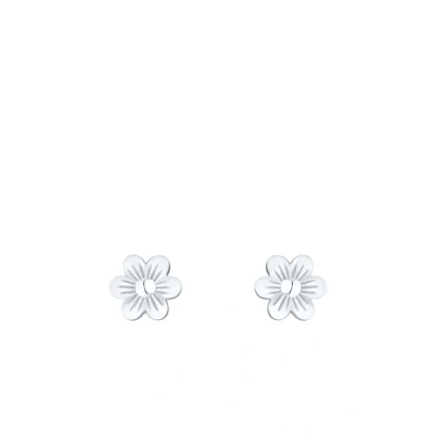 Imagen de Prinzessin Lillifee pendientes en plata de ley 925, para niñas, 0,5 cm, plata, flor, caja regalo, 2035996