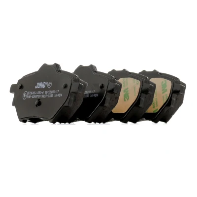 Imagen de JURID 573605J Juego de pastillas freno no preparado para indicador desgaste con accesorios PEUGEOT: 308 II Hatchback, SW 2, Rifter MPV