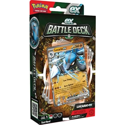 Imagen de Pokémon TCG: Lucario ex Battle Deck (Ready to Play 60 Card Deck)