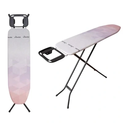 Imagen de Vileda Tabla de Planchar Diamond S, como Nueva, Compacta y Ligera, Altura Regulable hasta 91 cm