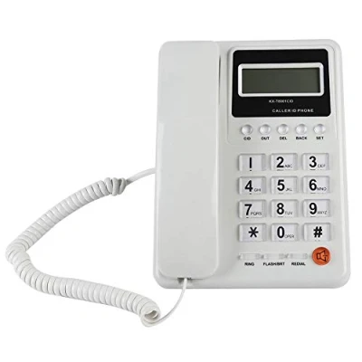 Imagen de teléfono con Cable, de Escritorio Fijo contestador automático para el hogar/Hotel/Oficina identificación automática del Sistema Dual DTMF/FSK