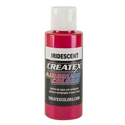 Imagen de 2 oz. Bottle of Iridescent Red #5501 Createx AIRBRUSH COLORS Hobby Craft Art PAINT by