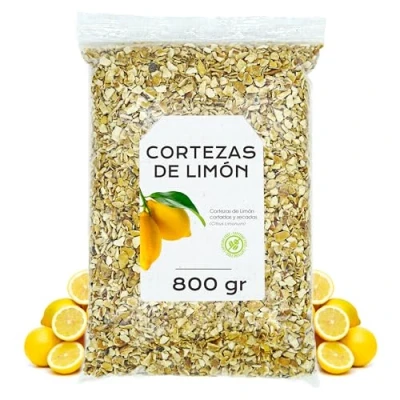 Imagen de Cortezas de Limon 800g Cascaras Te Infusion a Granel (800 gr, Corteza Limón)